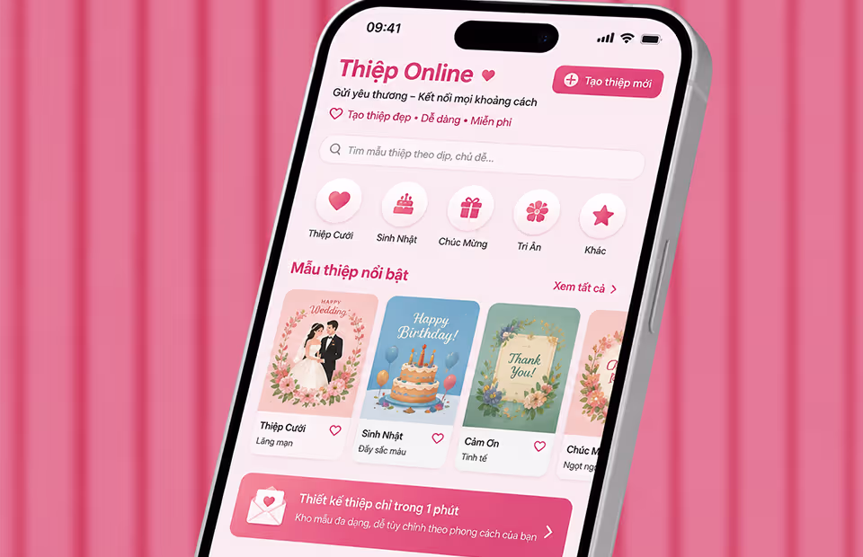 Thiệp Online Đại Lý